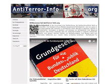 Tablet Screenshot of antiterror-info.org